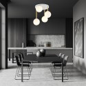 biała Lampa sufitowa DOLCE 4 WH OPAL polska produkcja