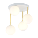 biała Lampa sufitowa DOLCE 4 WH OPAL polska produkcja