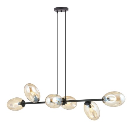 miodowa Lampa wisząca PANDORA 6 BL miodowy polska produkcja