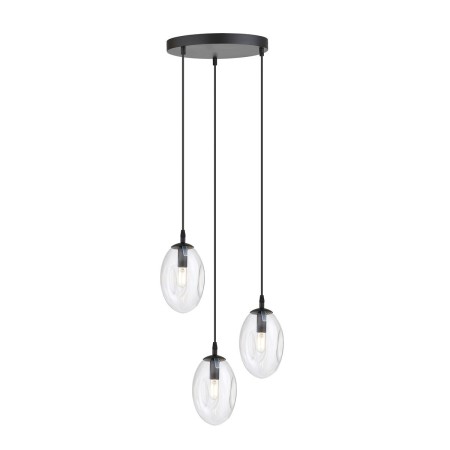transparentna Lampa wisząca ASTRAL 3 BL PREMIUM TRANSPARENT polska produkcja