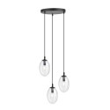 transparentna Lampa wisząca ASTRAL 3 BL PREMIUM TRANSPARENT polska produkcja