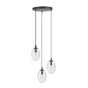 transparentna Lampa wisząca ASTRAL 3 BL PREMIUM TRANSPARENT polska produkcja
