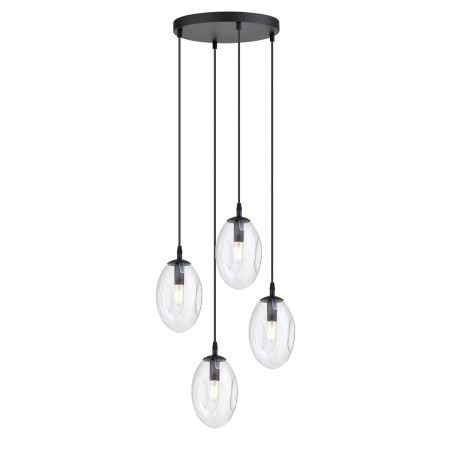 transparentna Lampa wisząca ASTRAL 4 BL PREMIUM TRANSPARENT polska produkcja