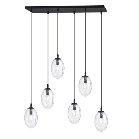 transparentna Lampa wisząca ASTRAL 6 BL TRANSPARENT polska produkcja