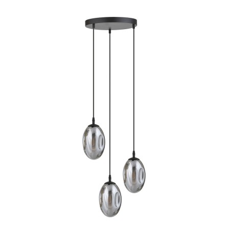 grafitowa Lampa wisząca ASTRAL 3 BL PREMIUM GRAFIT polska produkcja