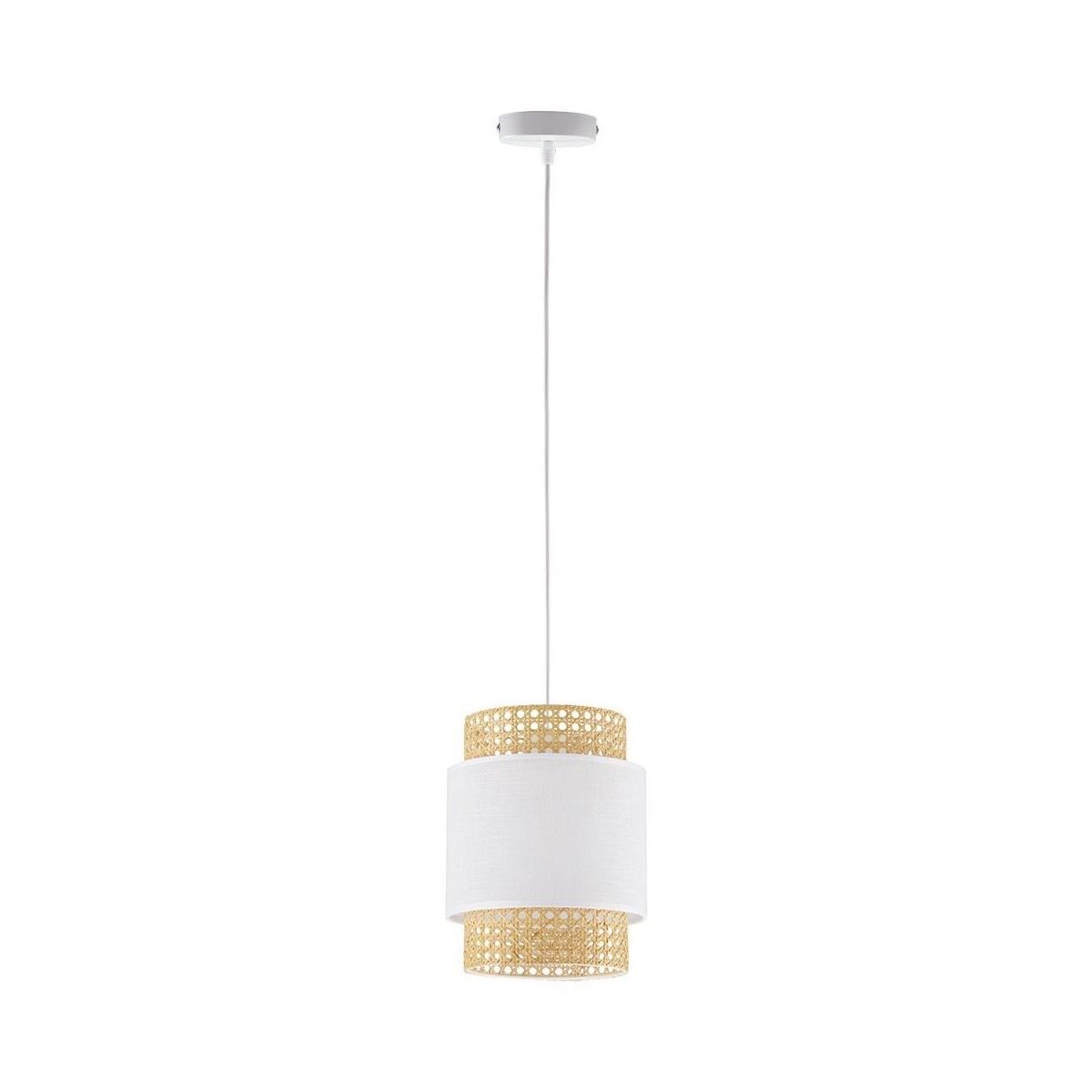 TK-Lighting BOHO WHITE 6528