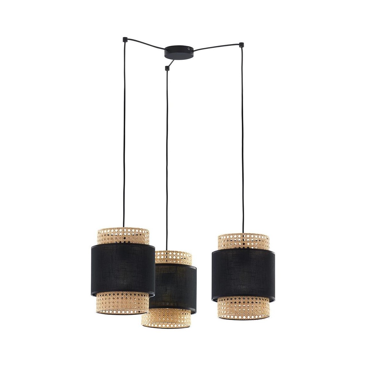 TK-Lighting BOHO BLACK 6549