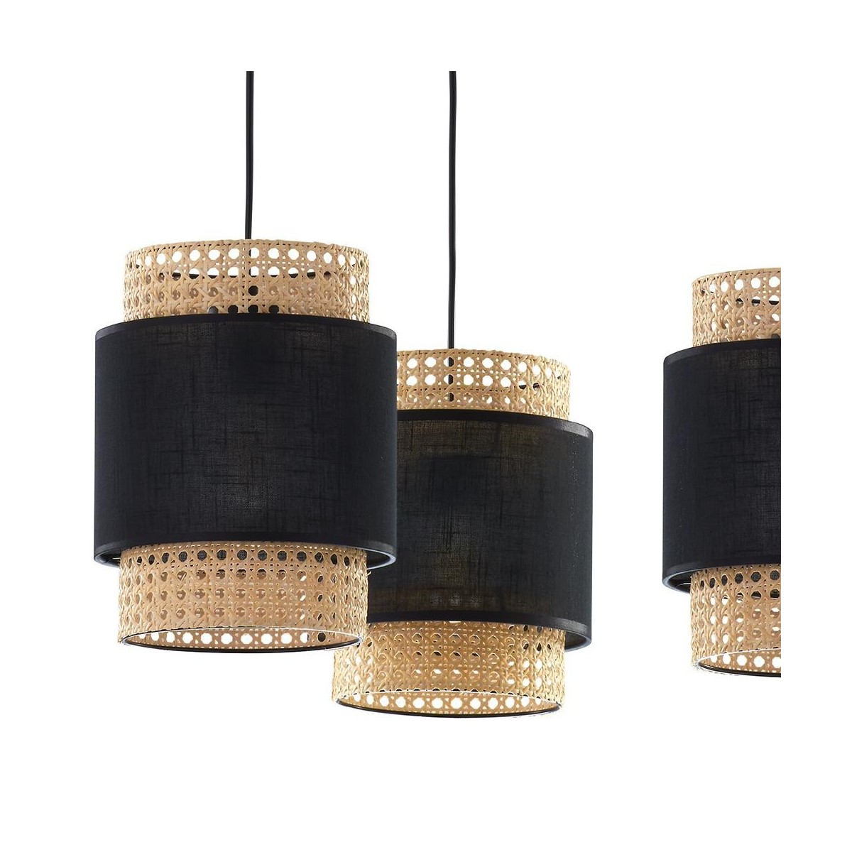 TK-Lighting BOHO BLACK 6549