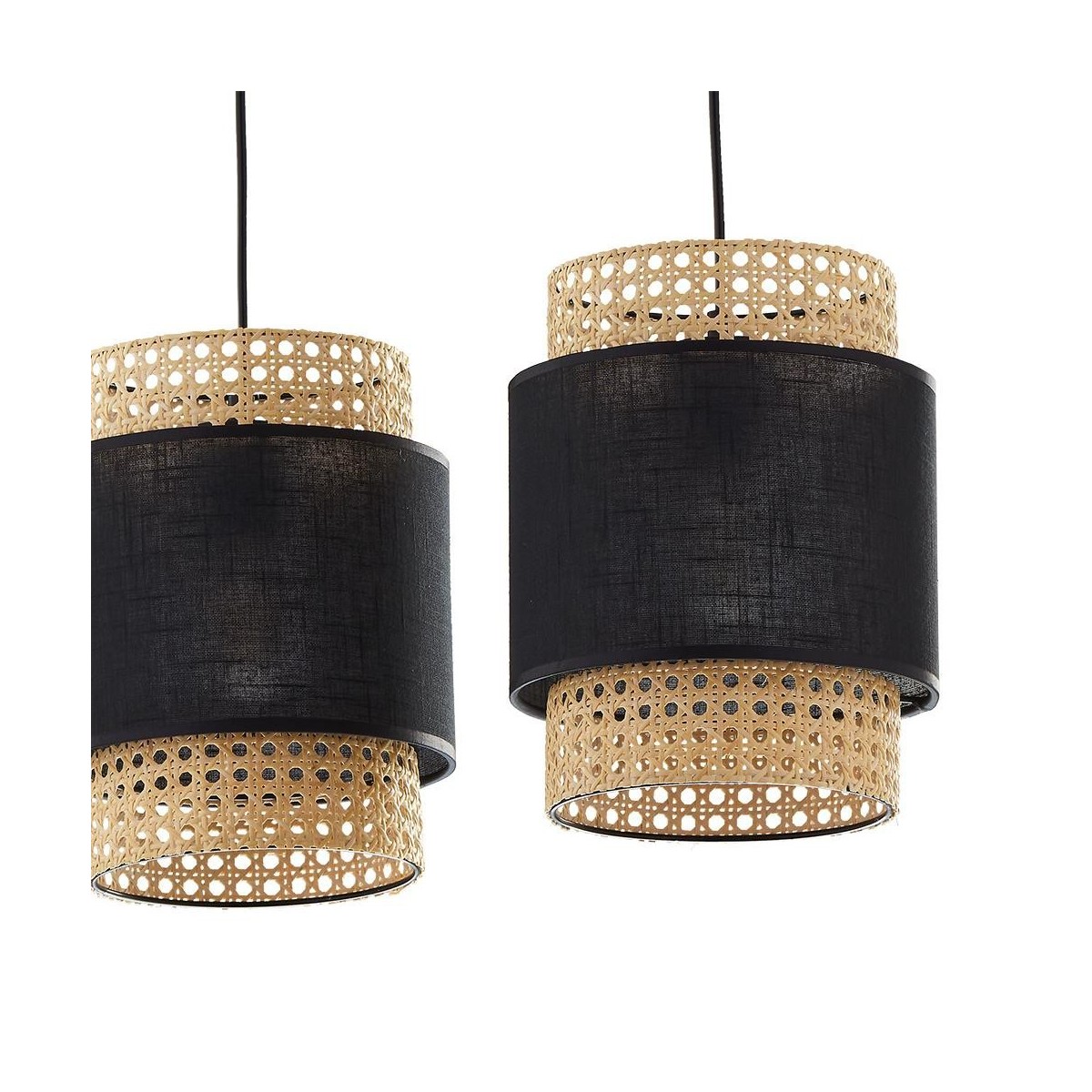 TK-Lighting BOHO BLACK 6541