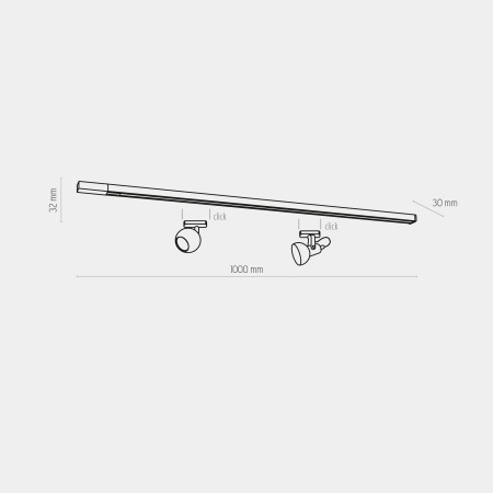 TK-Lighting TRACER 3F 3602