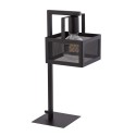 przyjemna dla oka oprawa Sigma Albert lampka 50241 kolor czarny 1 x E27 15W Led