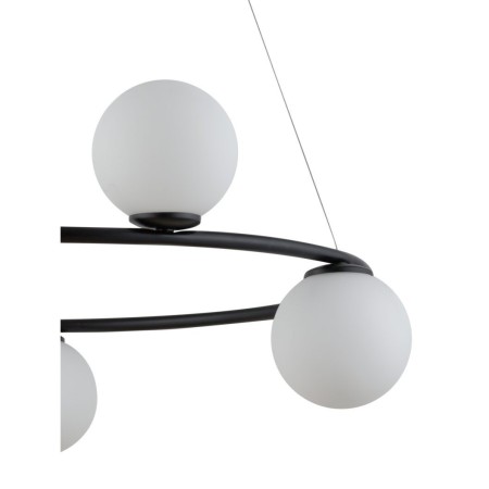 Czarna lampa wisząca na okręgu z pięcioma kloszami Sigma GAMA 33383