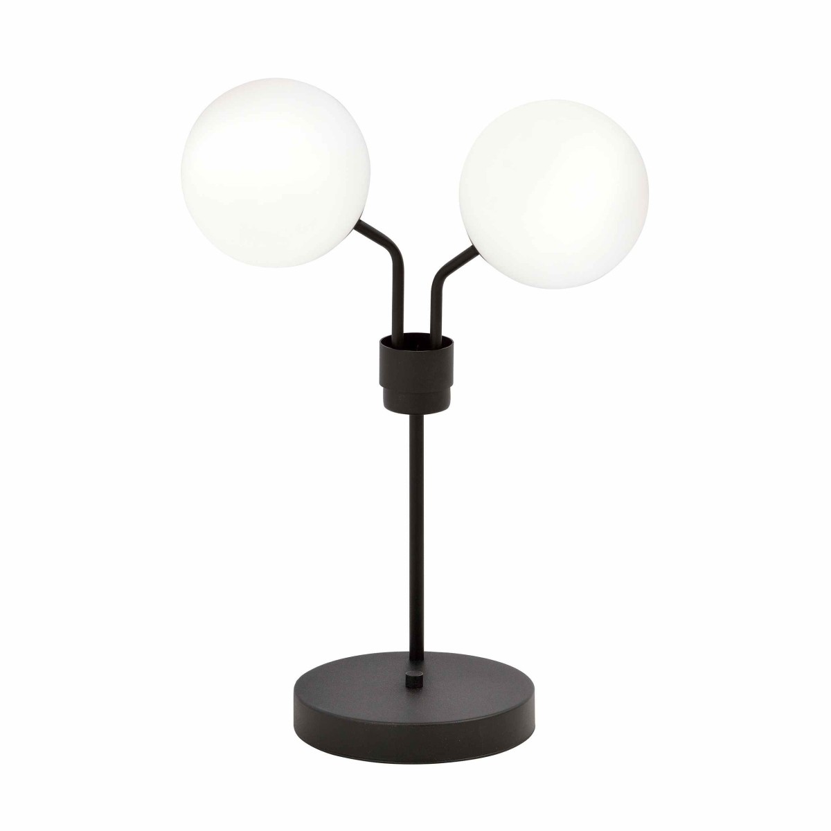 biała LAMPKA NOCNA  NOVA LN2 BLACK/OPAL