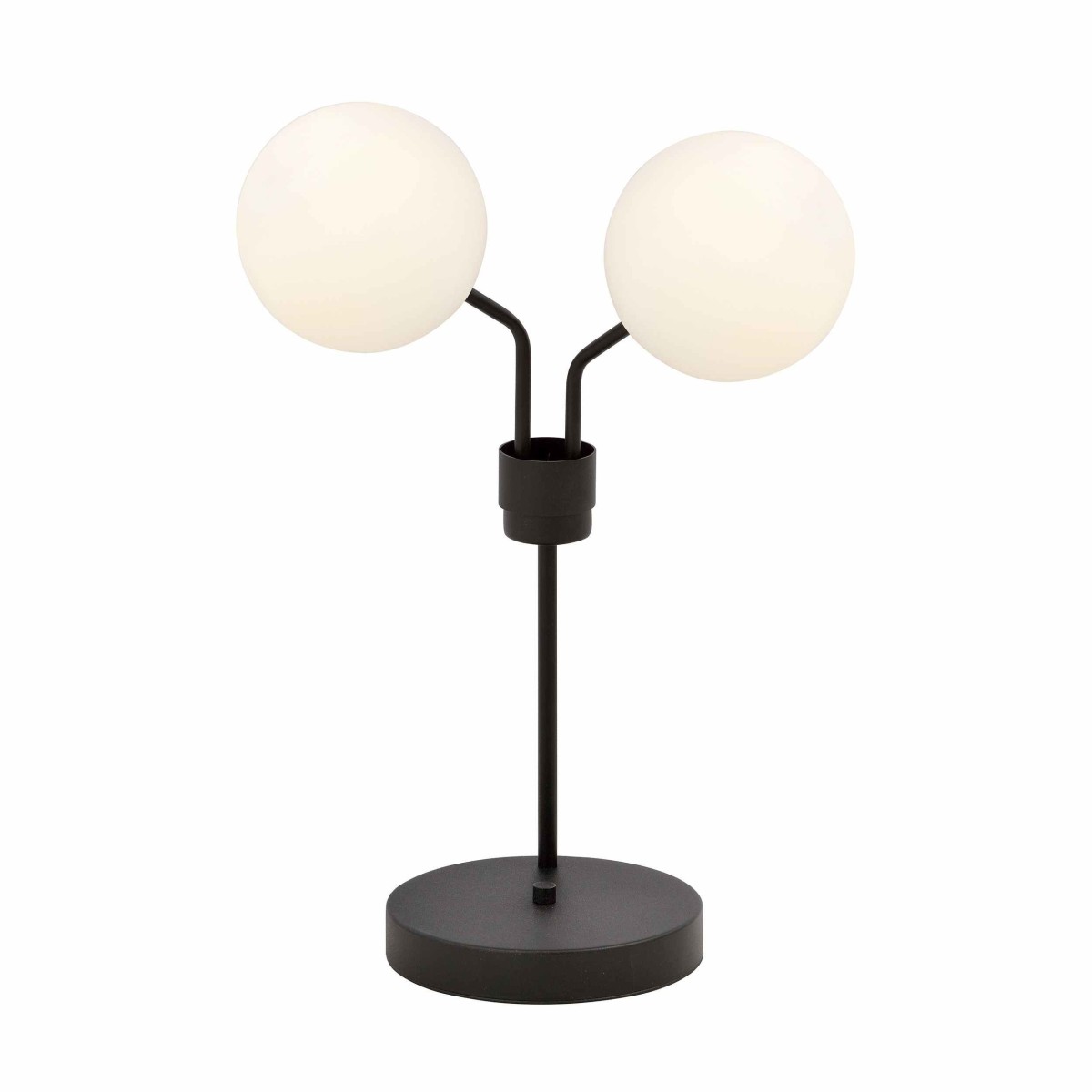 biała LAMPKA NOCNA  NOVA LN2 BLACK/OPAL