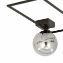 grafitowa LAMPA SUFITOWA  IMAGO 1A BLACK/GRAFIT