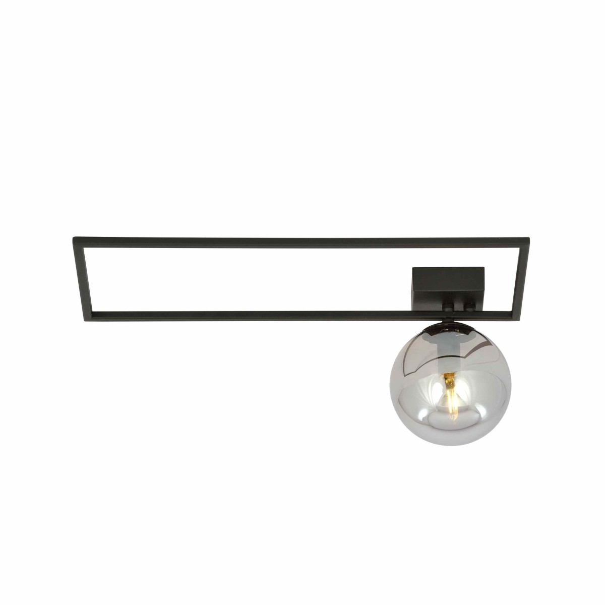 grafitowa LAMPA SUFITOWA  IMAGO 1A BLACK/GRAFIT