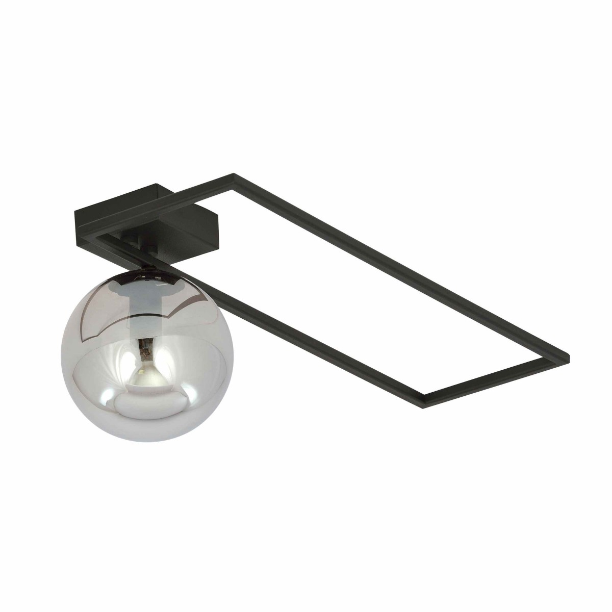 grafitowa LAMPA SUFITOWA  IMAGO 1B BLACK/GRAFIT