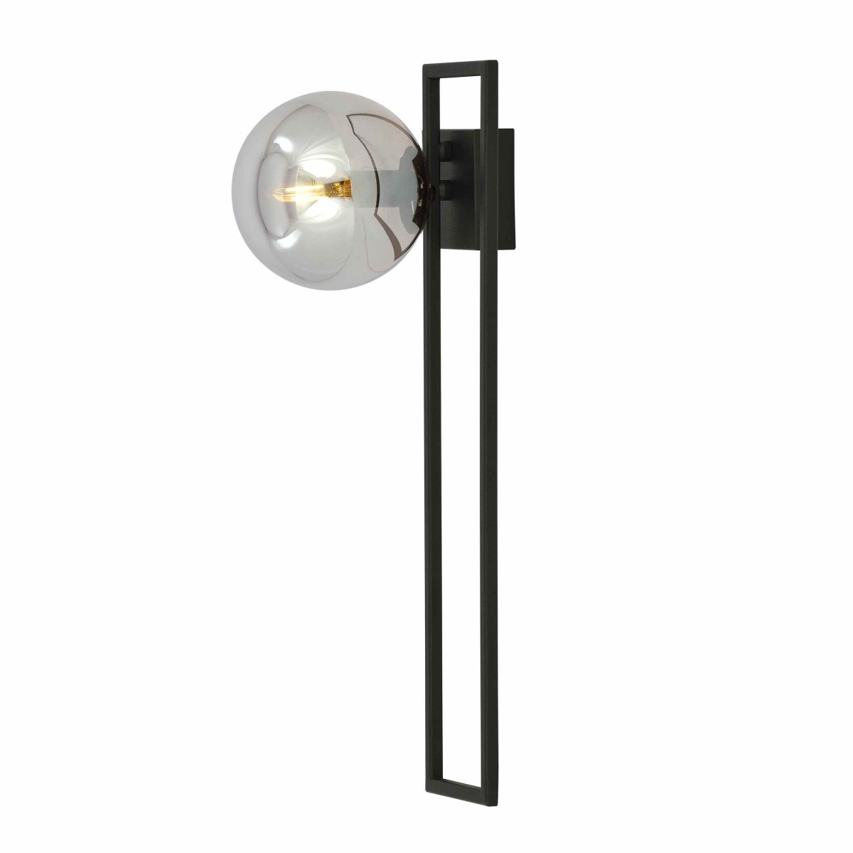 grafitowa LAMPA SUFITOWA  IMAGO 1C BLACK/GRAFIT
