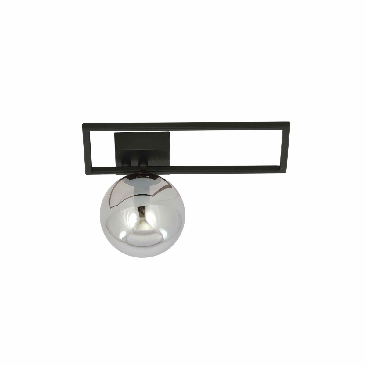 grafitowa LAMPA SUFITOWA  IMAGO 1D BLACK/GRAFIT