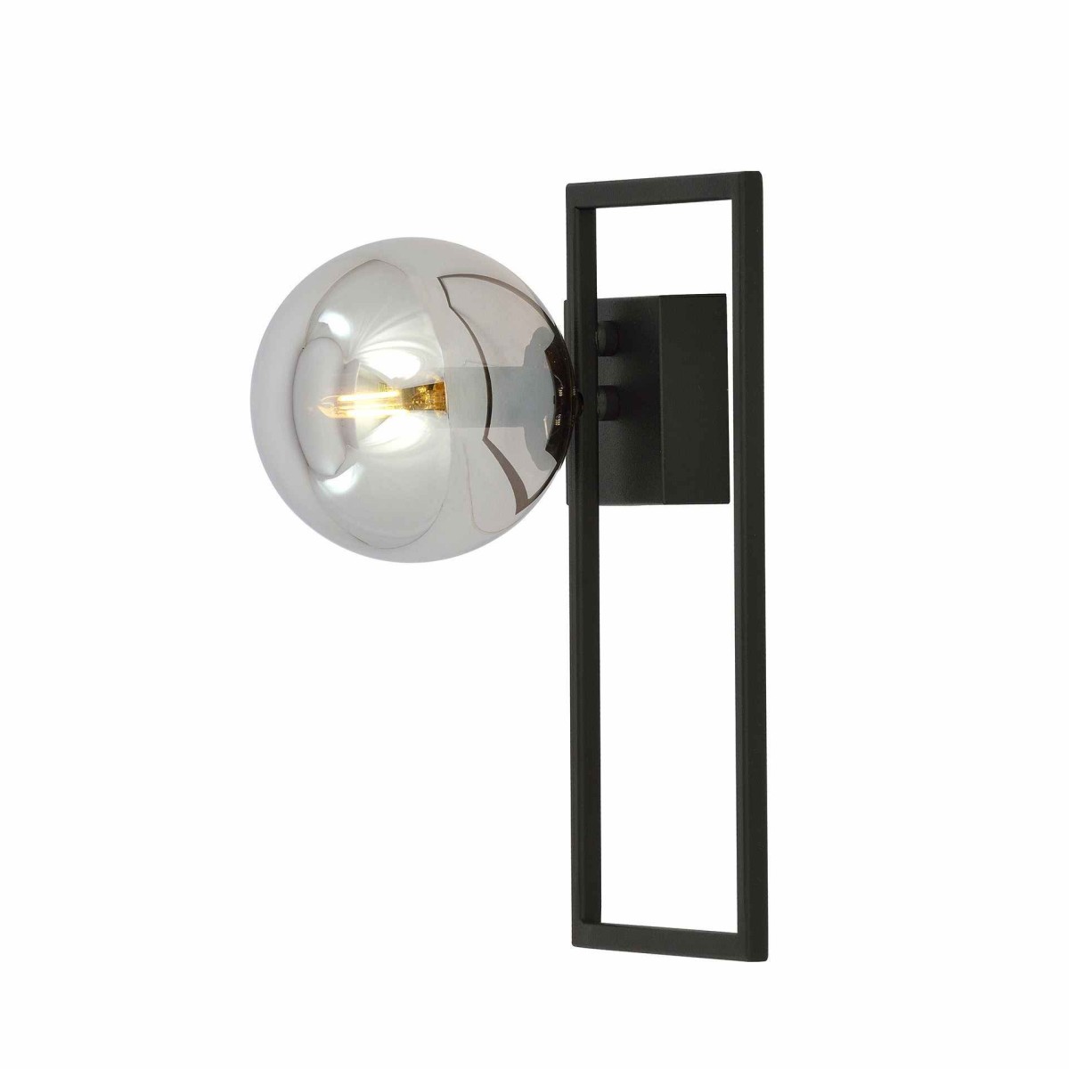 grafitowa LAMPA SUFITOWA  IMAGO 1D BLACK/GRAFIT