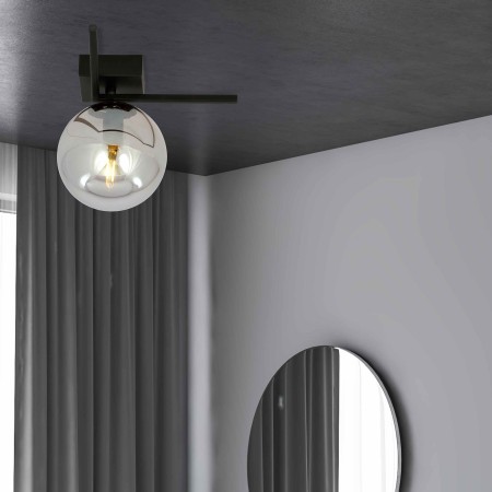 grafitowa LAMPA SUFITOWA  IMAGO 1G BLACK/GRAFIT