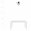 grafitowa LAMPA SUFITOWA  IMAGO 1G BLACK/GRAFIT