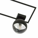 transparenta z czarnym paskiem LAMPA SUFITOWA  IMAGO 1A BLACK/STRIPE