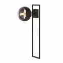 transparenta z czarnym paskiem LAMPA SUFITOWA  IMAGO 1B BLACK/STRIPE