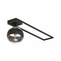transparenta z czarnym paskiem LAMPA SUFITOWA  IMAGO 1C BLACK/STRIPE