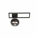 transparenta z czarnym paskiem LAMPA SUFITOWA  IMAGO 1D BLACK/STRIPE