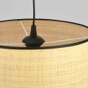 rattanowa LAMPA WISZĄCA ASTON 1 RATTAN
