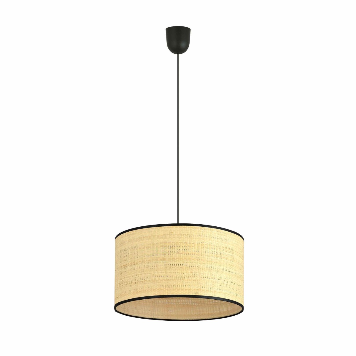 rattanowa LAMPA WISZĄCA ASTON 1 RATTAN
