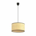 rattanowa LAMPA WISZĄCA ASTON 1 RATTAN