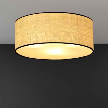 rattanowa LAMPA SUFITOWA  ASTON 3 RATTAN