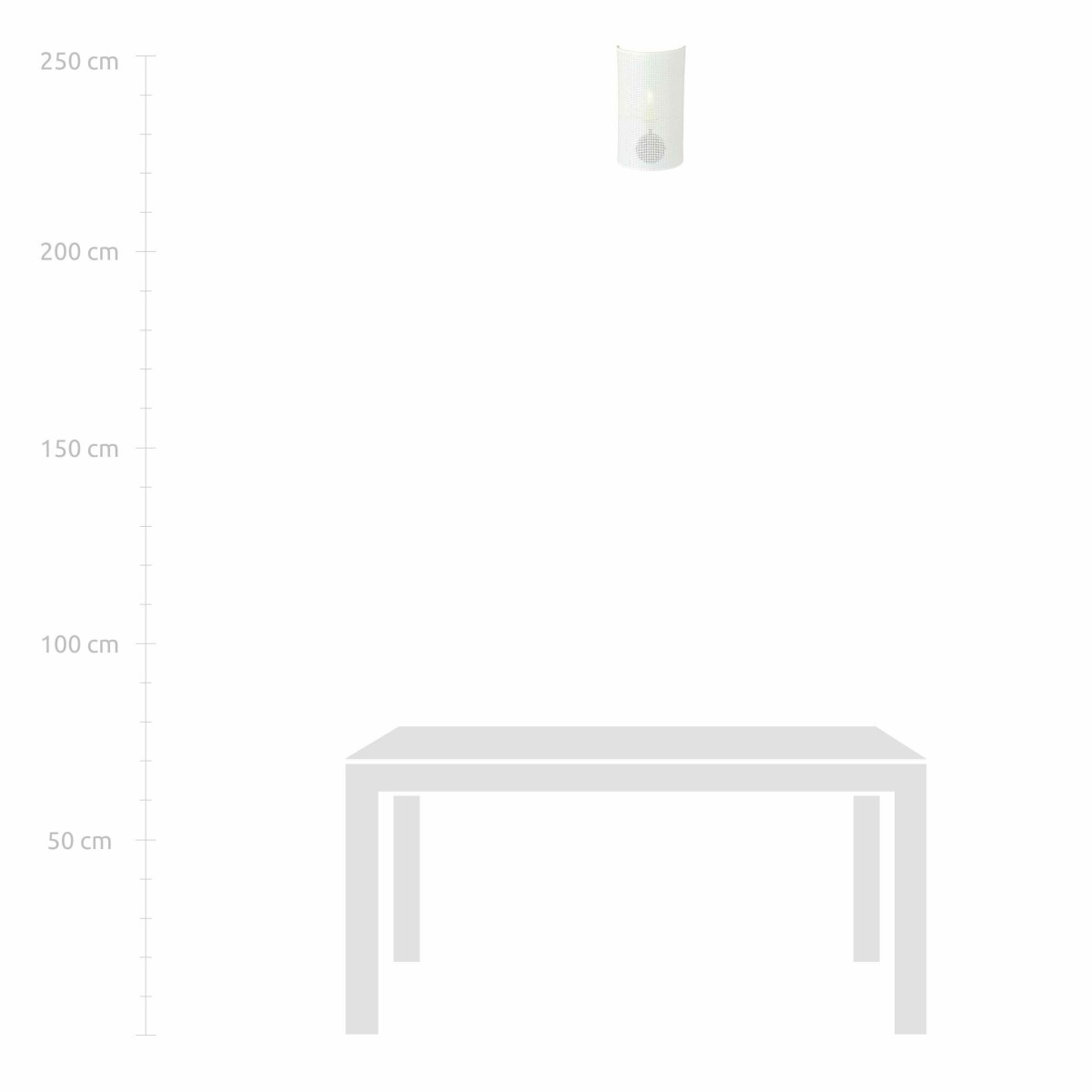 biało - złoty KINKIET ASTON K1 WHITE/GOLD