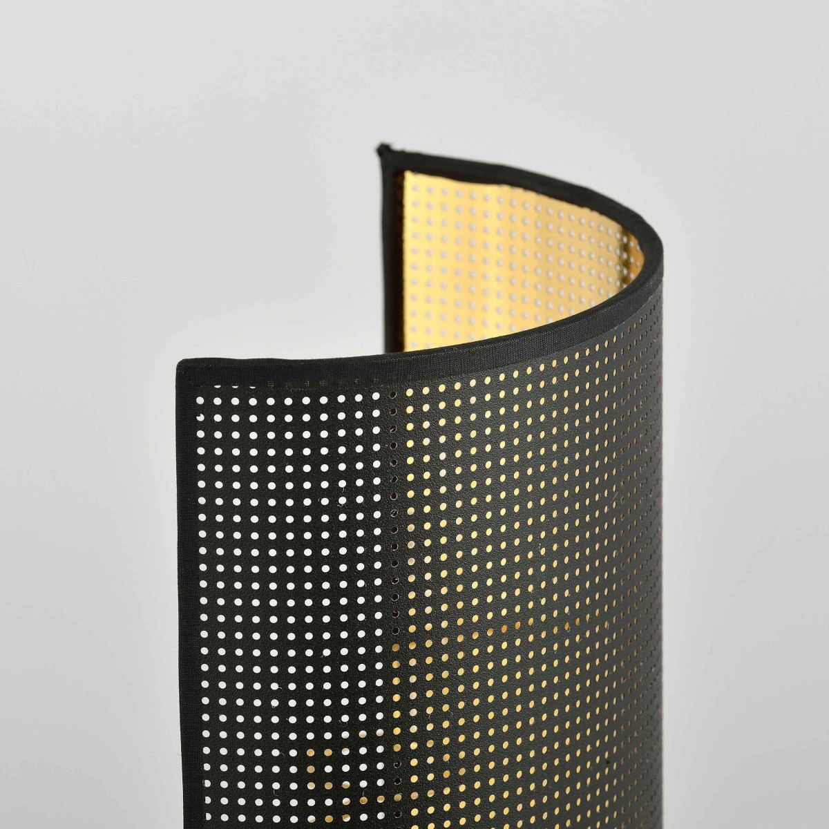 biało - złoty KINKIET ASTON K1 BLACK/GOLD