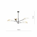 biało - złota LAMPA SUFITOWA  VENE 4 WHITE/GOLD
