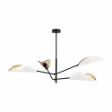 biało - złota LAMPA SUFITOWA  VENE 4 WHITE/GOLD