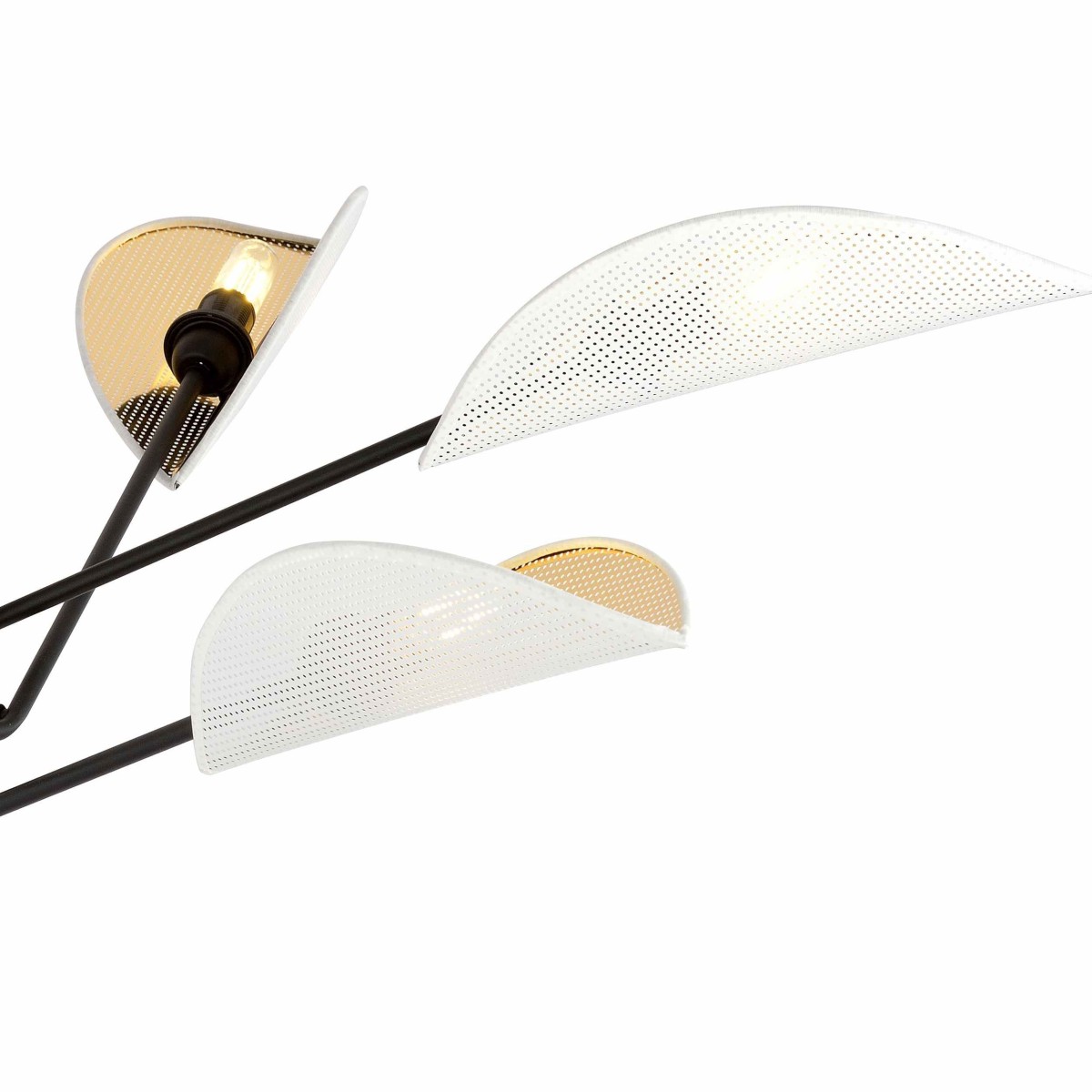 biało - złota LAMPA SUFITOWA  VENE 6 WHITE/GOLD