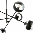 transparenta z czarnym paskiem LAMPA WISZĄCA LINEAR 6 BLACK/STRIPE