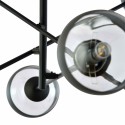 transparenta z czarnym paskiem LAMPA WISZĄCA LINEAR 6 BLACK/STRIPE