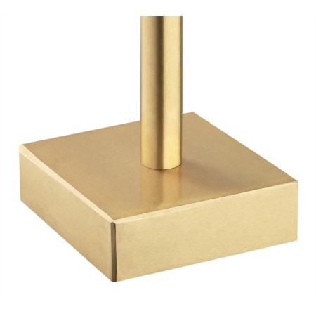 Argon ABRUZZO 8030 lampa stołowa z welurowym, białym abażurem