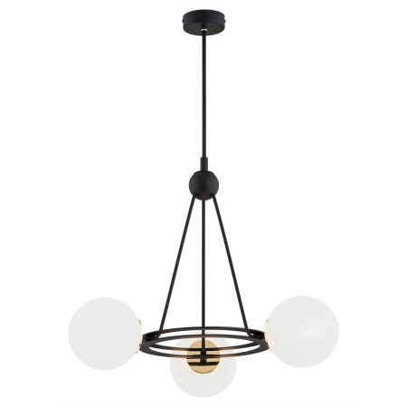 Argon AMALFI 6150 lampa wisząca z kulistymi, mlecznymi kloszami