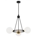 Argon AMALFI 6150 lampa wisząca z kulistymi, mlecznymi kloszami