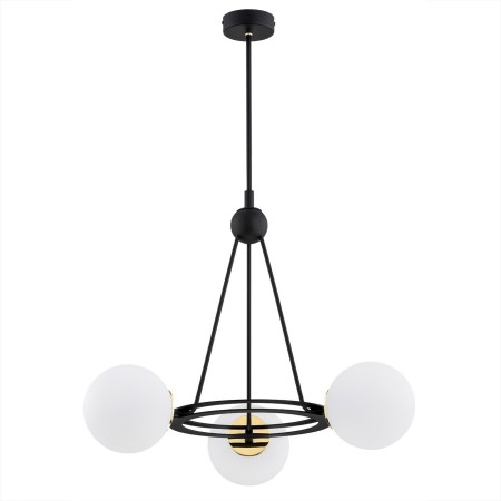 Argon AMALFI 6150 lampa wisząca z kulistymi, mlecznymi kloszami