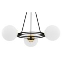 Argon AMALFI 6150 lampa wisząca z kulistymi, mlecznymi kloszami