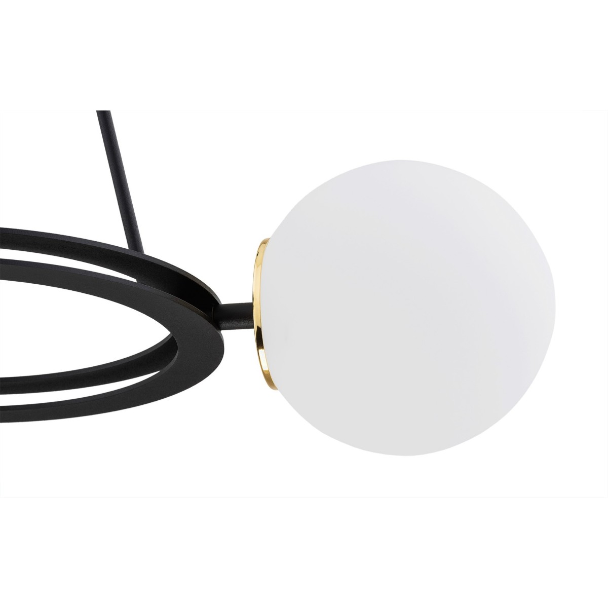 Argon AMALFI 6150 lampa wisząca z kulistymi, mlecznymi kloszami