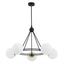 Argon AMALFI 2119 lampa wisząca z kulistymi, mlecznymi kloszami