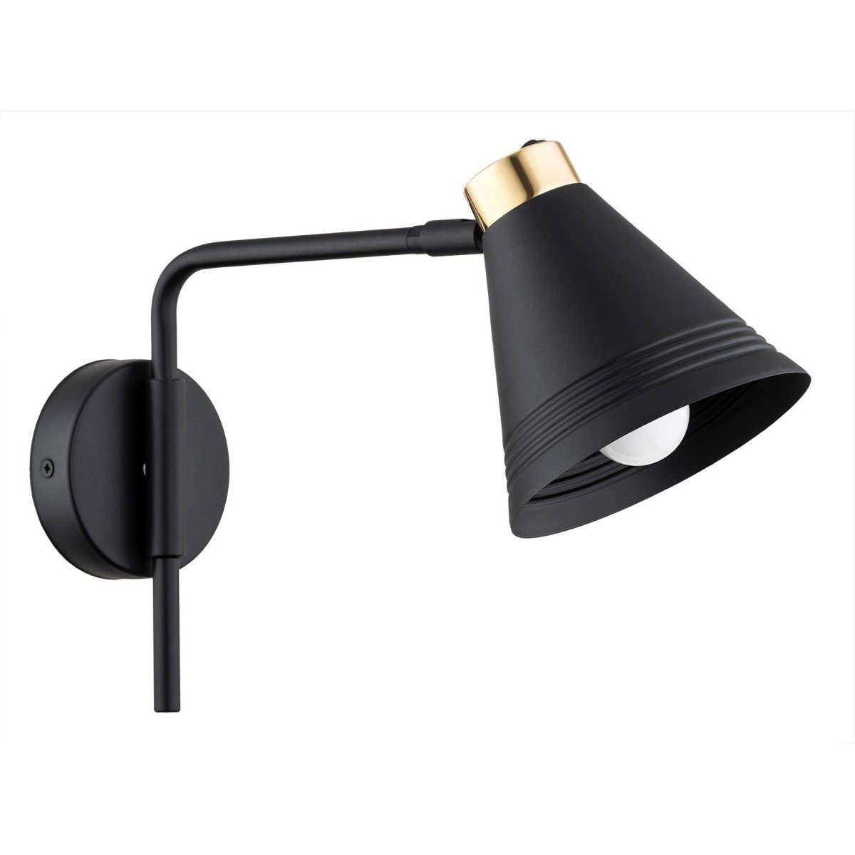 Argon AVALONE 8008 czarny kinkiet z ruchomym ramieniem