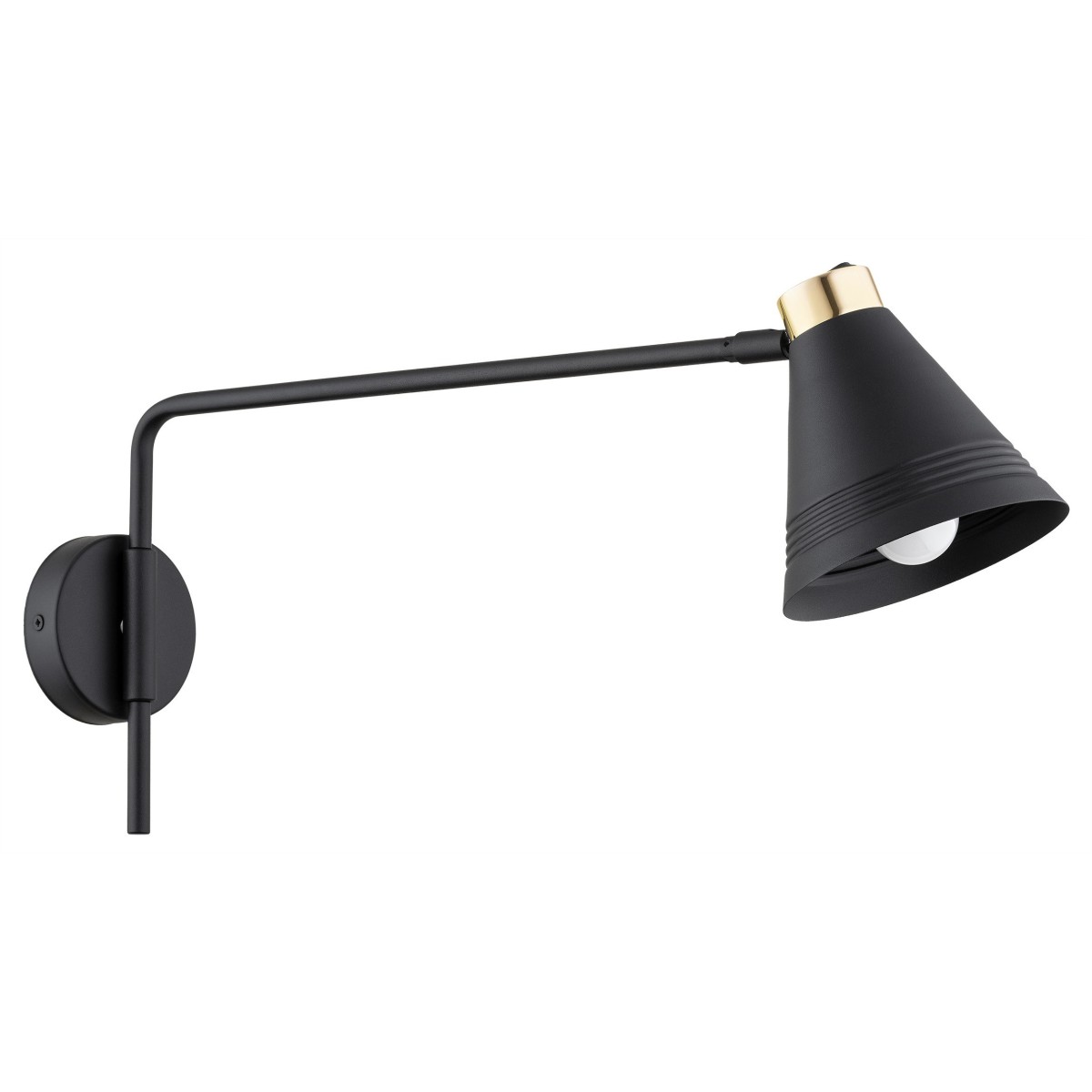 Argon AVALONE 8009 czarny kinkiet z ruchomym ramieniem